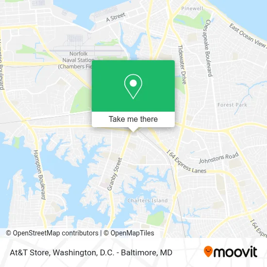At&T Store map