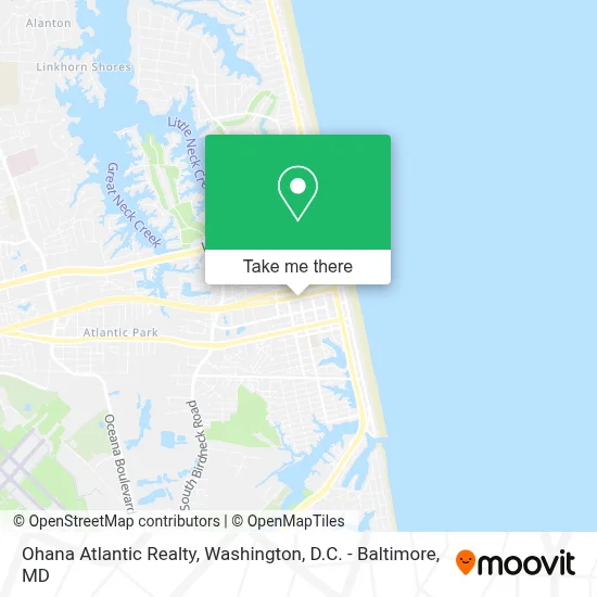 Ohana Atlantic Realty map