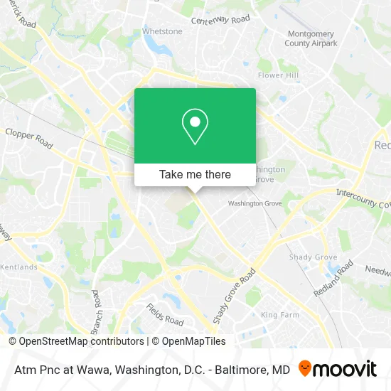 Atm Pnc at Wawa map