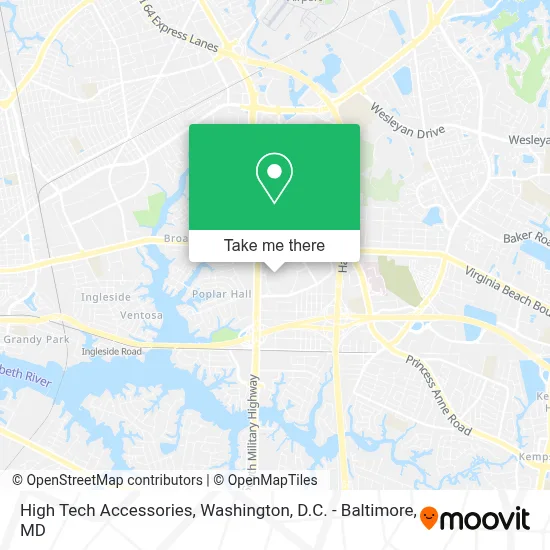 High Tech Accessories map