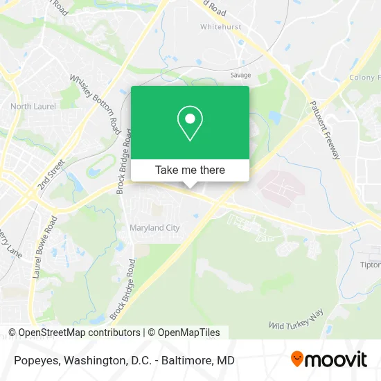 Popeyes map