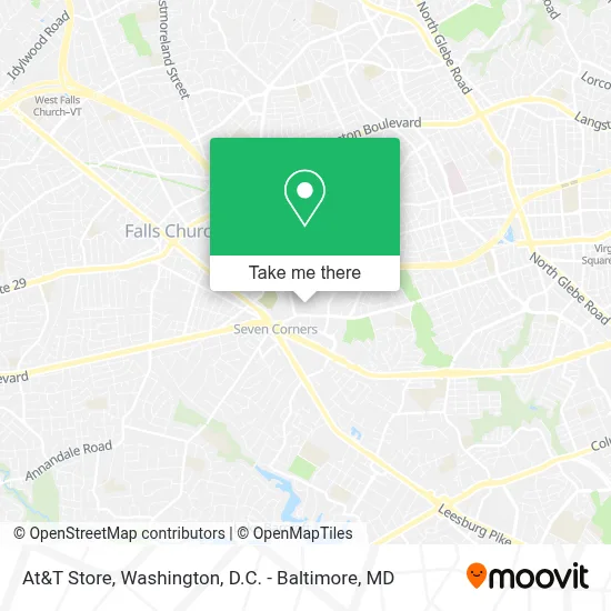 At&T Store map