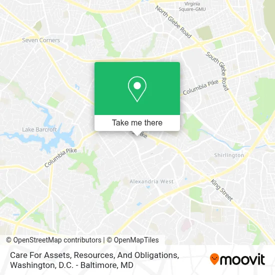 Care For Assets, Resources, And Obligations map