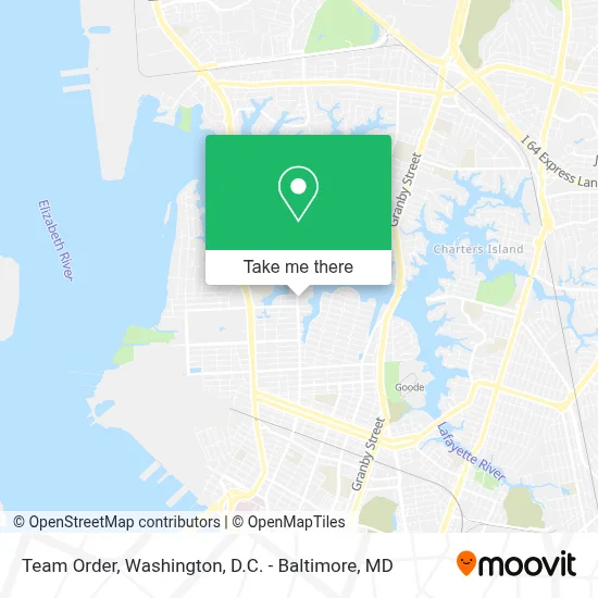 Team Order map