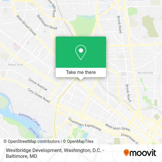 Westbridge Development map