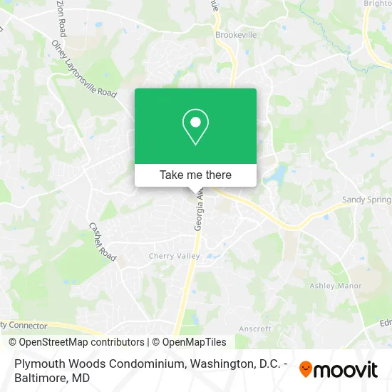 Plymouth Woods Condominium map