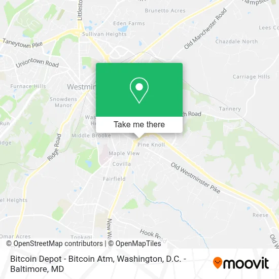 Bitcoin Depot - Bitcoin Atm map