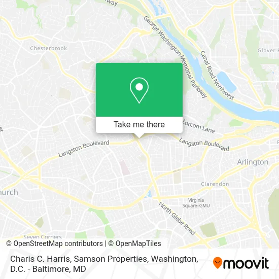 Charis C. Harris, Samson Properties map