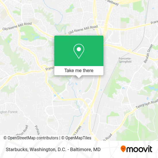 Starbucks map