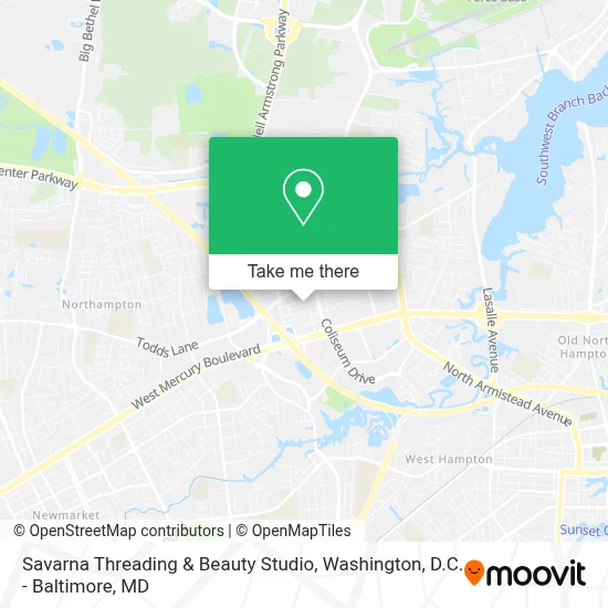 Savarna Threading & Beauty Studio map