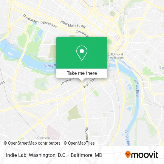 Indie Lab map