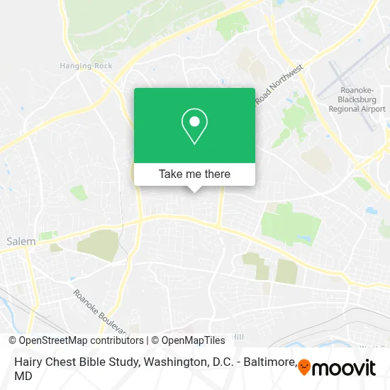 Hairy Chest Bible Study map