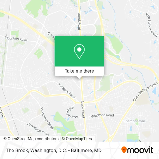 The Brook map
