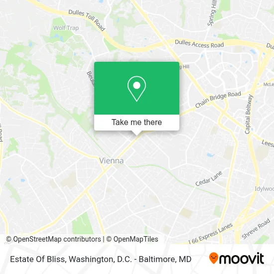 Estate Of Bliss map
