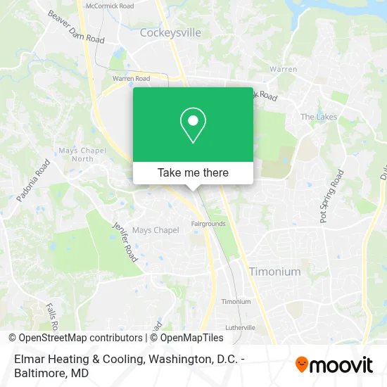 Elmar Heating & Cooling map
