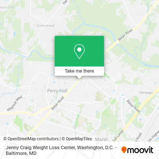 Jenny Craig Weight Loss Center map