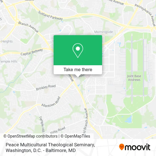 Peace Multicultural Theological Seminary map