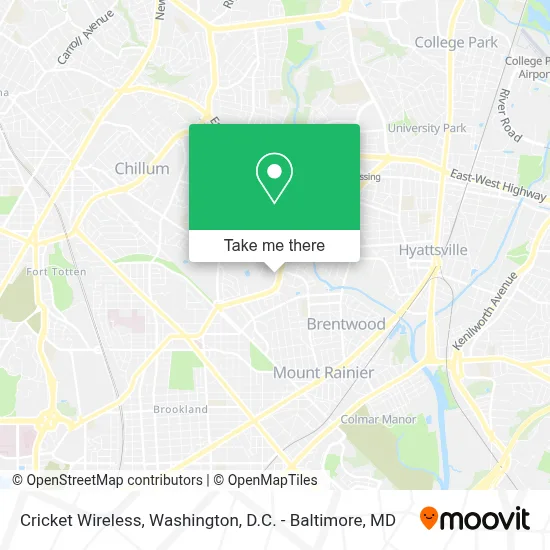 Cricket Wireless map