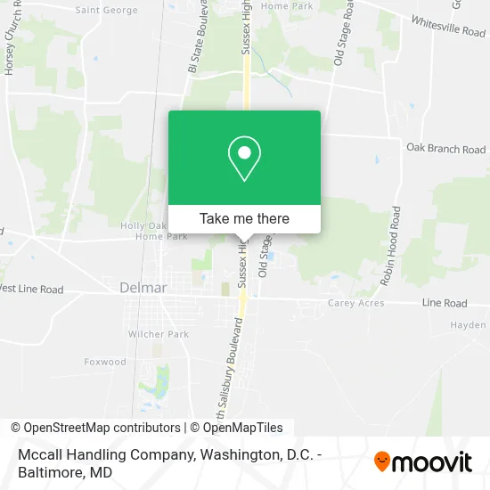 Mccall Handling Company map