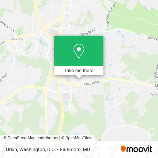 Orkin map
