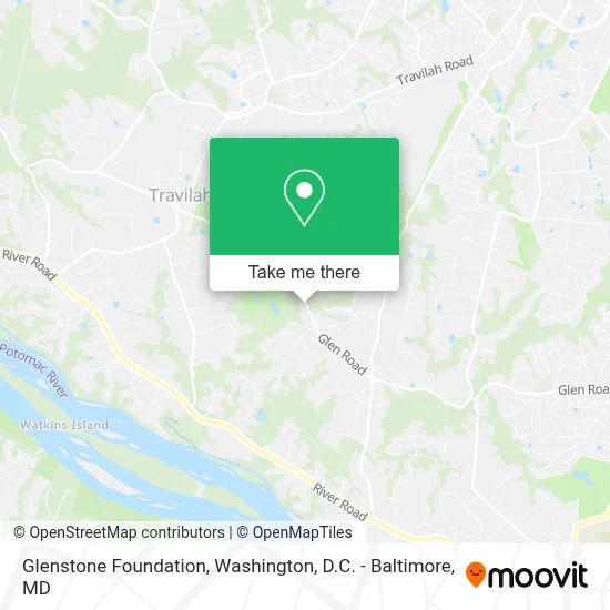 Glenstone Foundation map