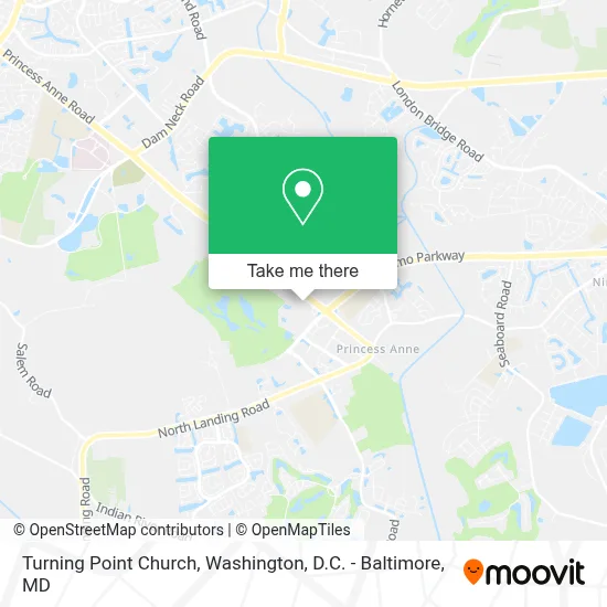 Turning Point Church map