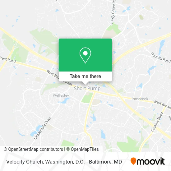 Velocity Church map