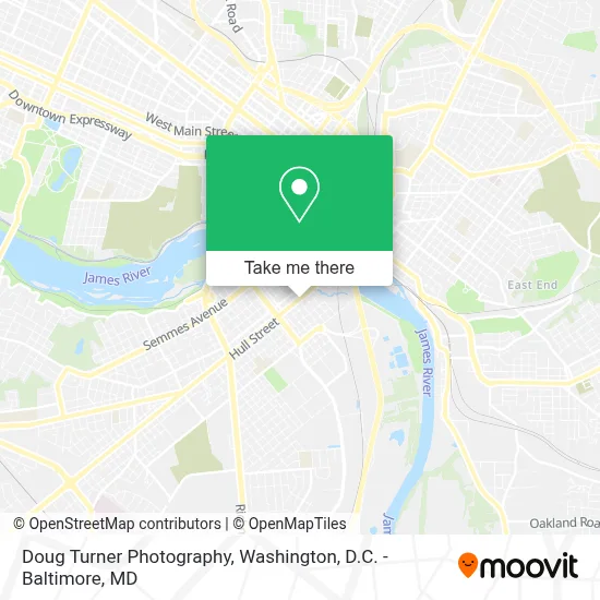 Doug Turner Photography map