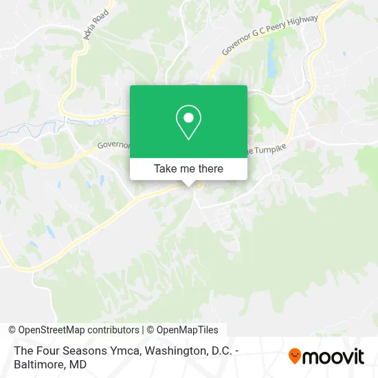The Four Seasons Ymca map
