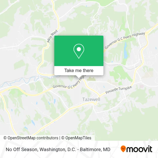 No Off Season map