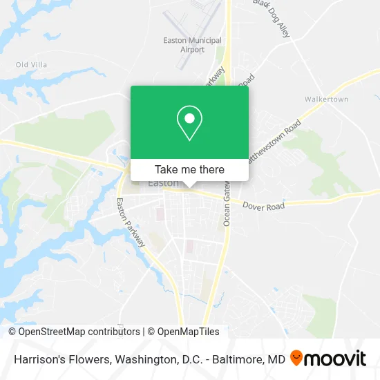 Harrison's Flowers map