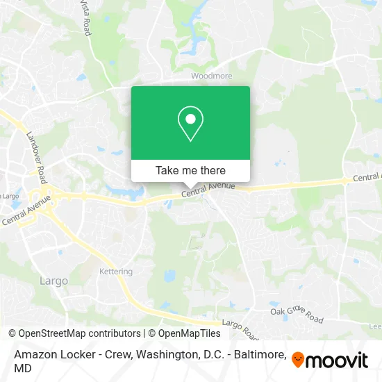 Amazon Locker - Crew map