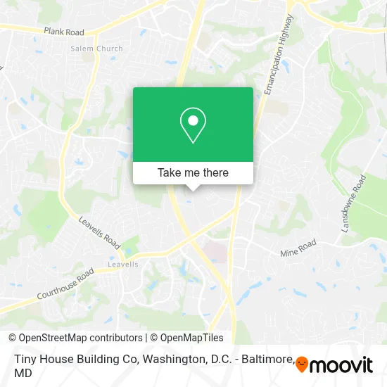 Tiny House Building Co map