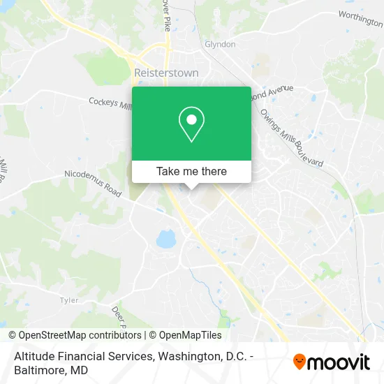 Altitude Financial Services map