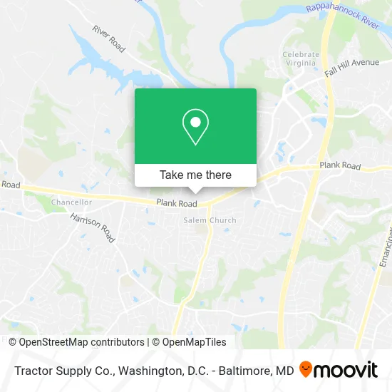 Tractor Supply Co. map