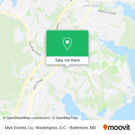 Myb Events, Llc map