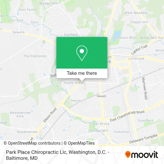 Park Place Chiropractic Llc map