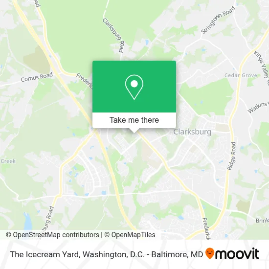 The Icecream Yard map