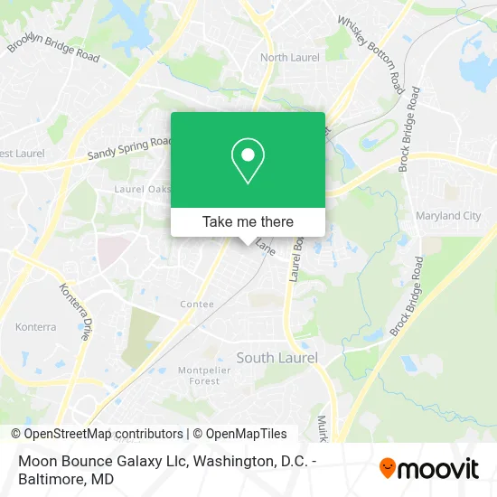 Moon Bounce Galaxy Llc map