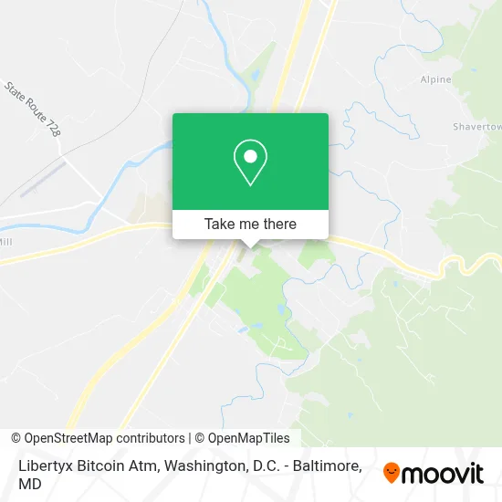 Libertyx Bitcoin Atm map