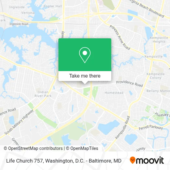 Life Church 757 map