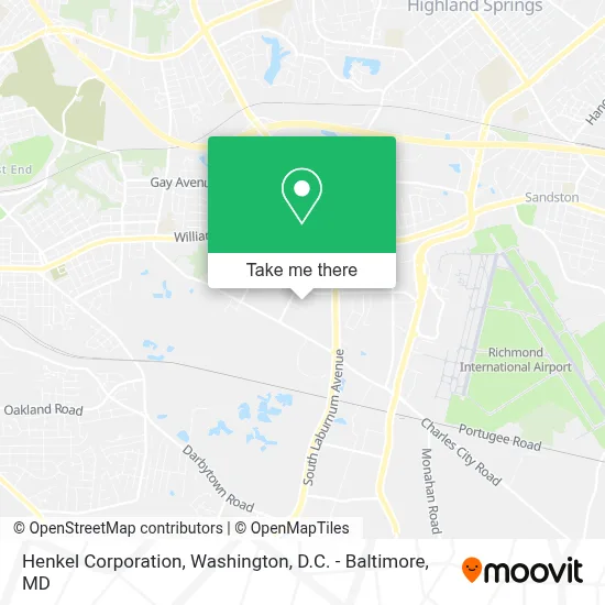Henkel Corporation map