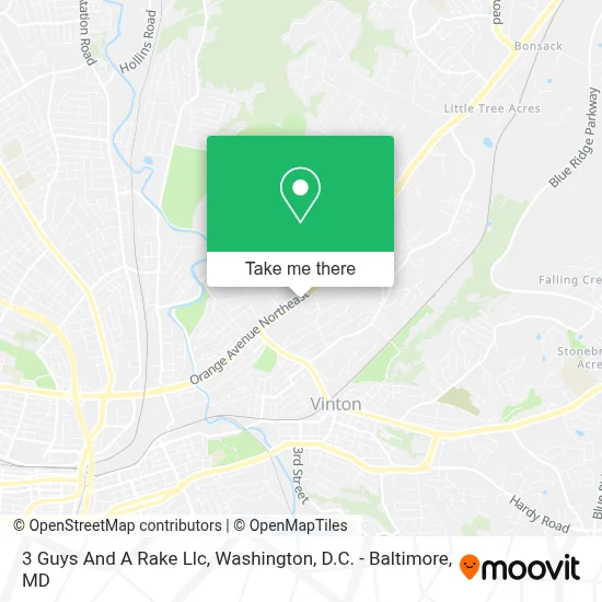 3 Guys And A Rake Llc map
