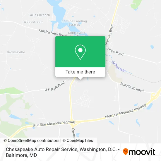 Chesapeake Auto Repair Service map