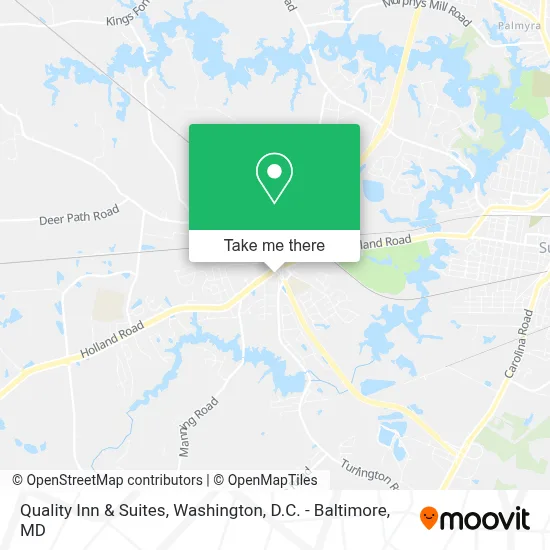 Quality Inn & Suites map