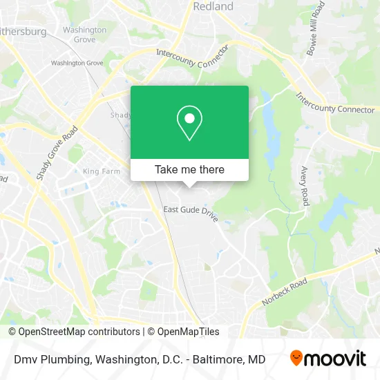 Dmv Plumbing map