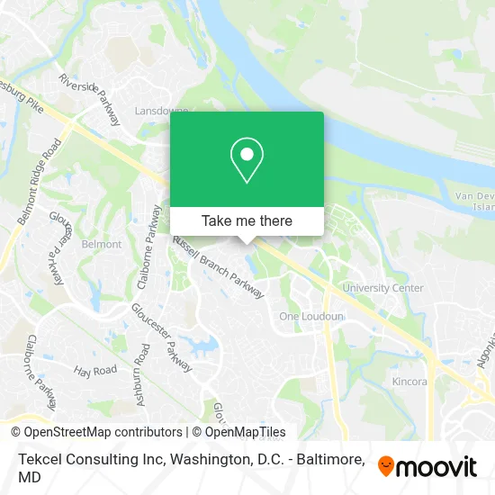 Tekcel Consulting Inc map