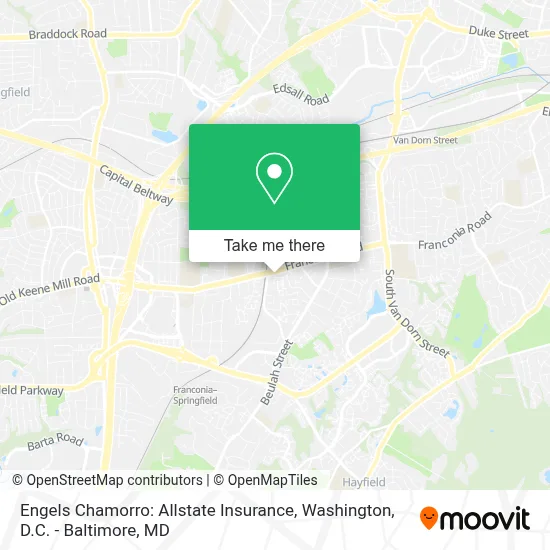 Engels Chamorro: Allstate Insurance map