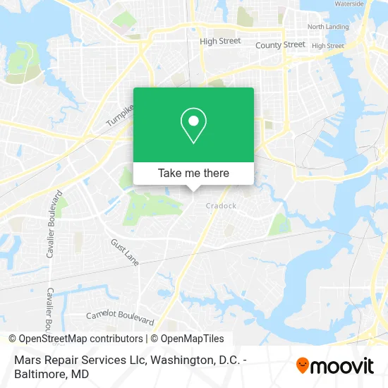 Mars Repair Services Llc map