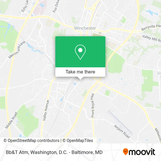 Bb&T Atm map
